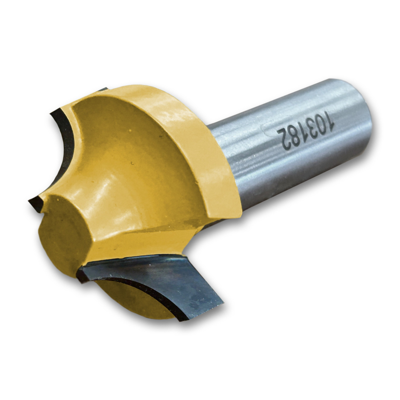 Sommerfeld Ovolo Router Bit Woodworking Tool 3/8CR,1-1/4CD,5/8CL,2-1/4OL,1/2SH