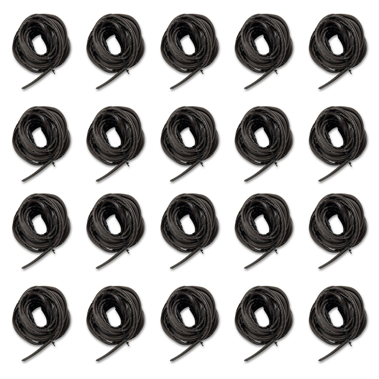 Sommerfeld's Dark Brown Rubber Glass Retainer for cabinet door glass     500 foot roll