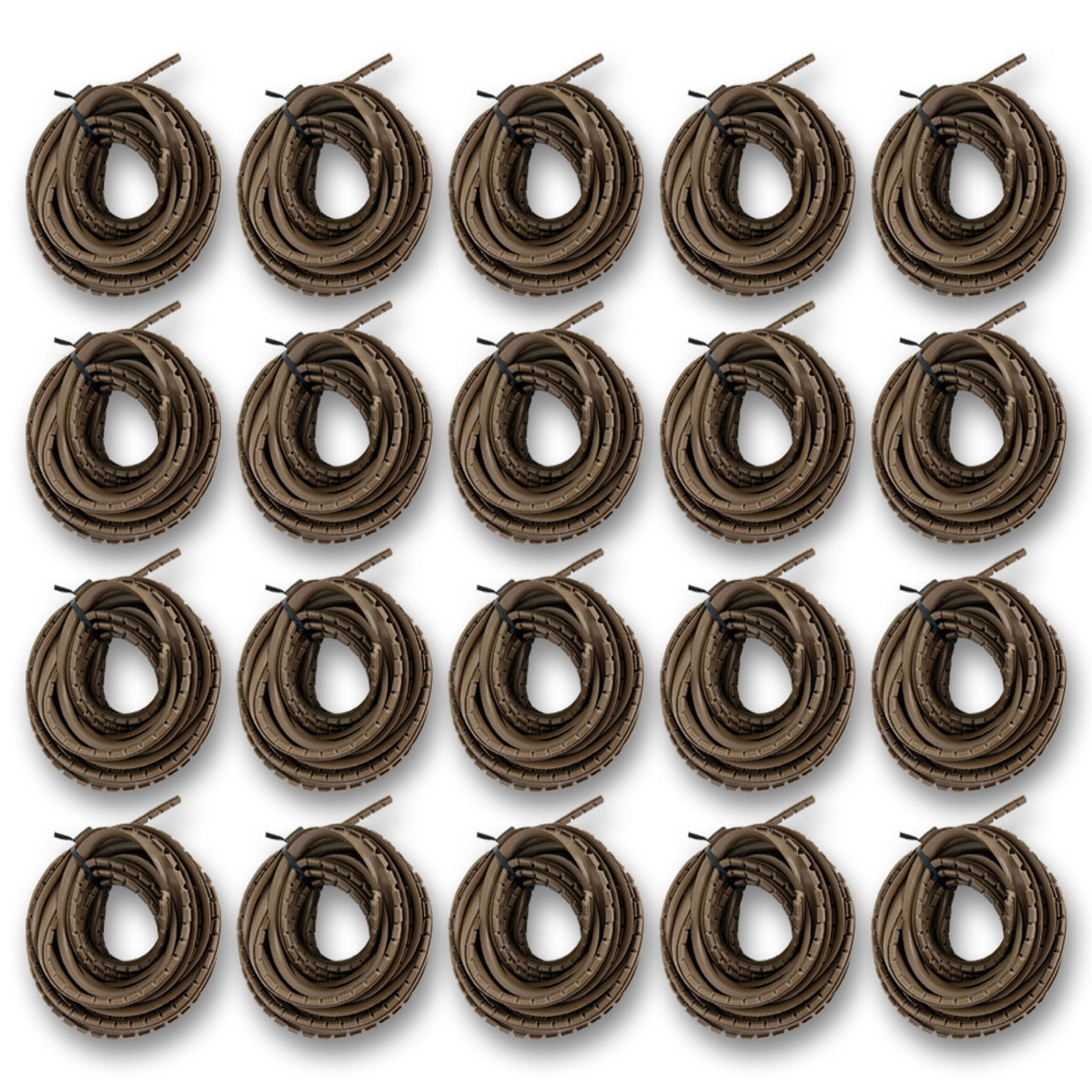 Sommerfeld's Light Brown Rubber Glass Retainer for cabinet door glass     500 foot roll