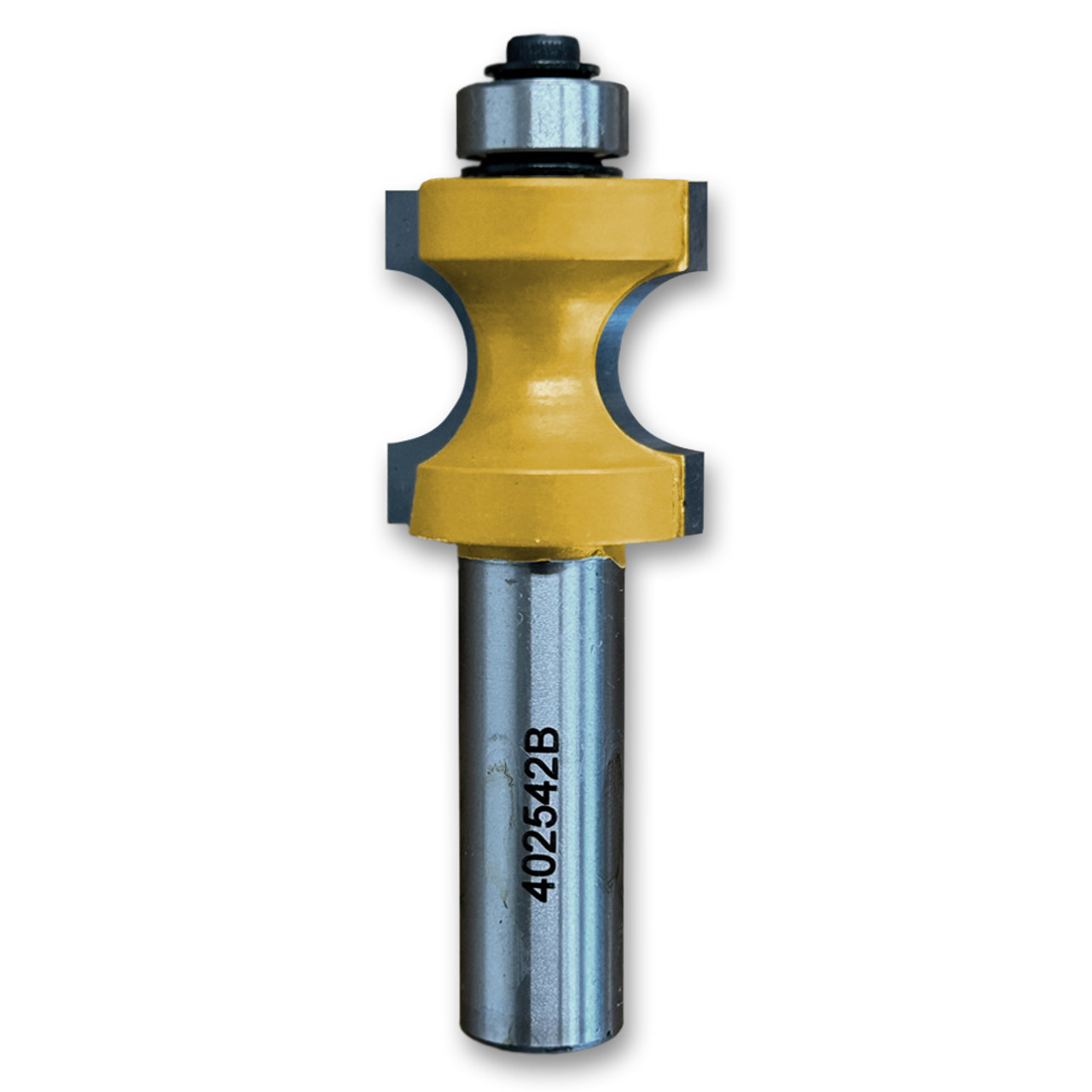 Sommerfeld Bull Nose w/Bearing Router Bit Woodworking Tool 1/4CR,1CD,1CL,2-15/16OL,1/2SH
