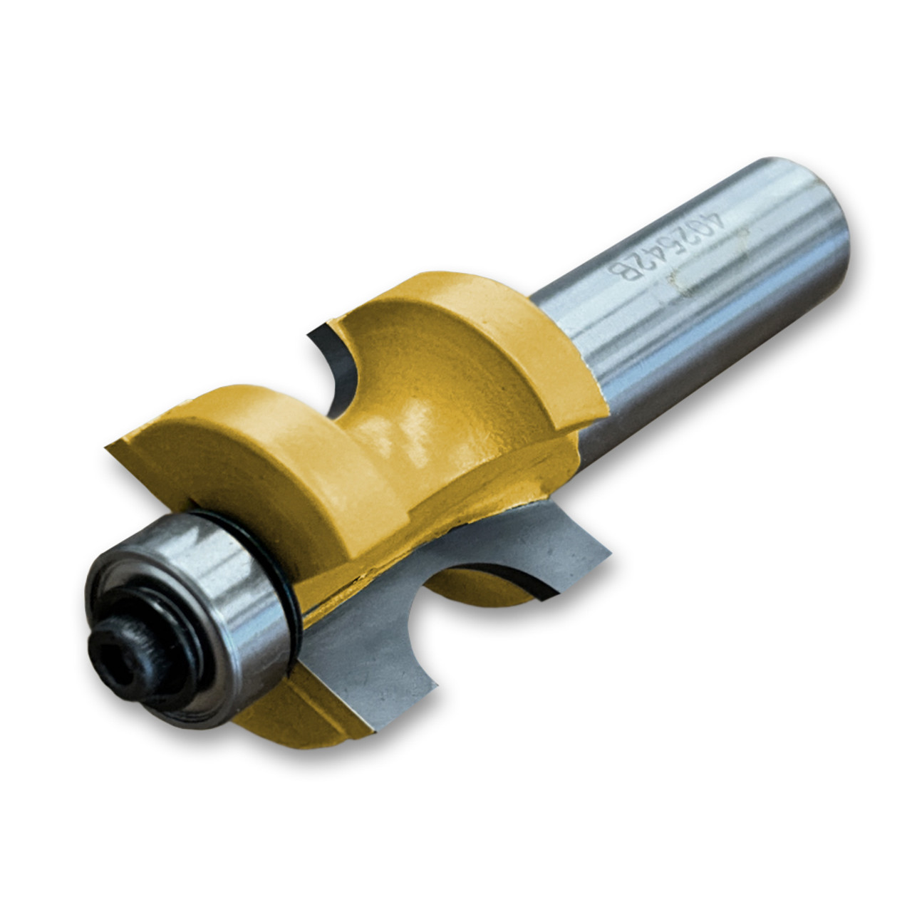 Sommerfeld Bull Nose w/Bearing Router Bit Woodworking Tool 1/4CR,1CD,1CL,2-15/16OL,1/2SH