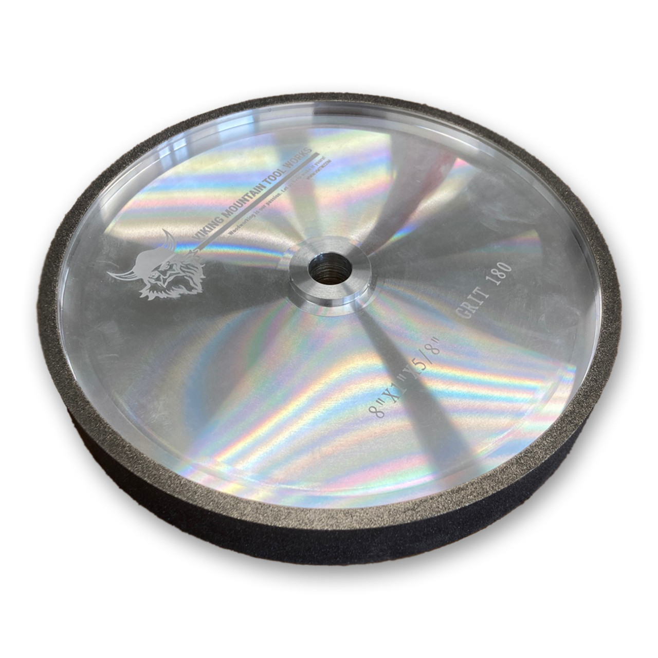  VMTW 8X1 CBN Grinding Wheel 180 Grit 1/4 inch side face for High Speed Steel