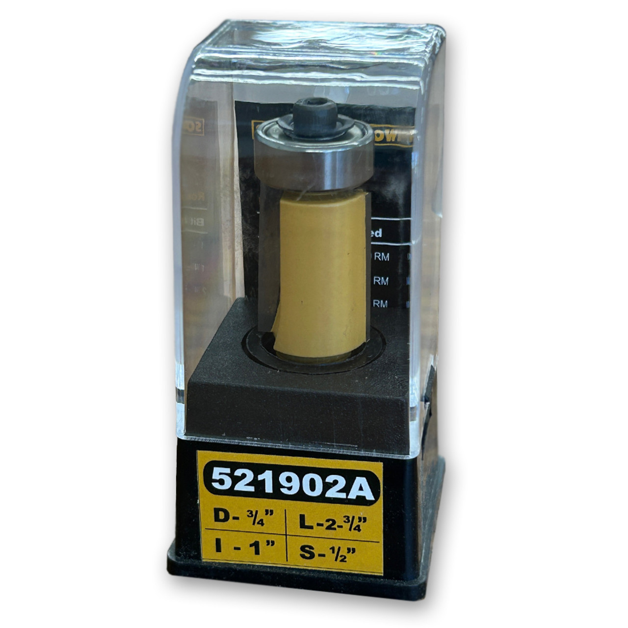 Sommerfeld Super Duty Flush Trim Router Bit Woodworking Tool w/Bearing 3/4CD,1CL,2-3/4OL,1/2SH.