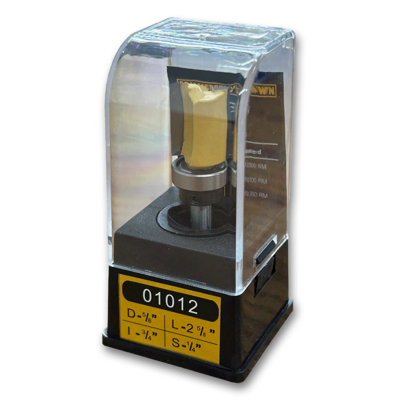 Pattern Bit-Dovetail Jig 5/8CD, 3/4CL,2-5/8OL,1/4SH