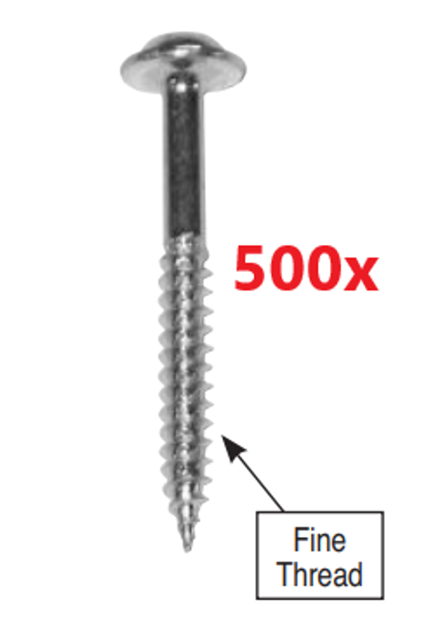 #7MaxiLoc/WHF 1 1/4F *500 pieces