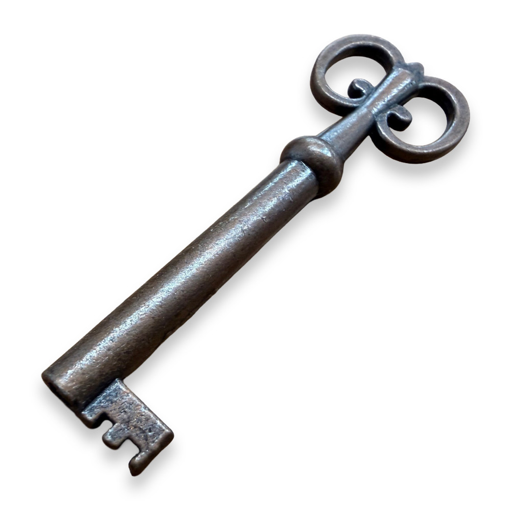 Sommerfeld Surface Mount Lock w/Key Escutheon for Large Grandfather Clo