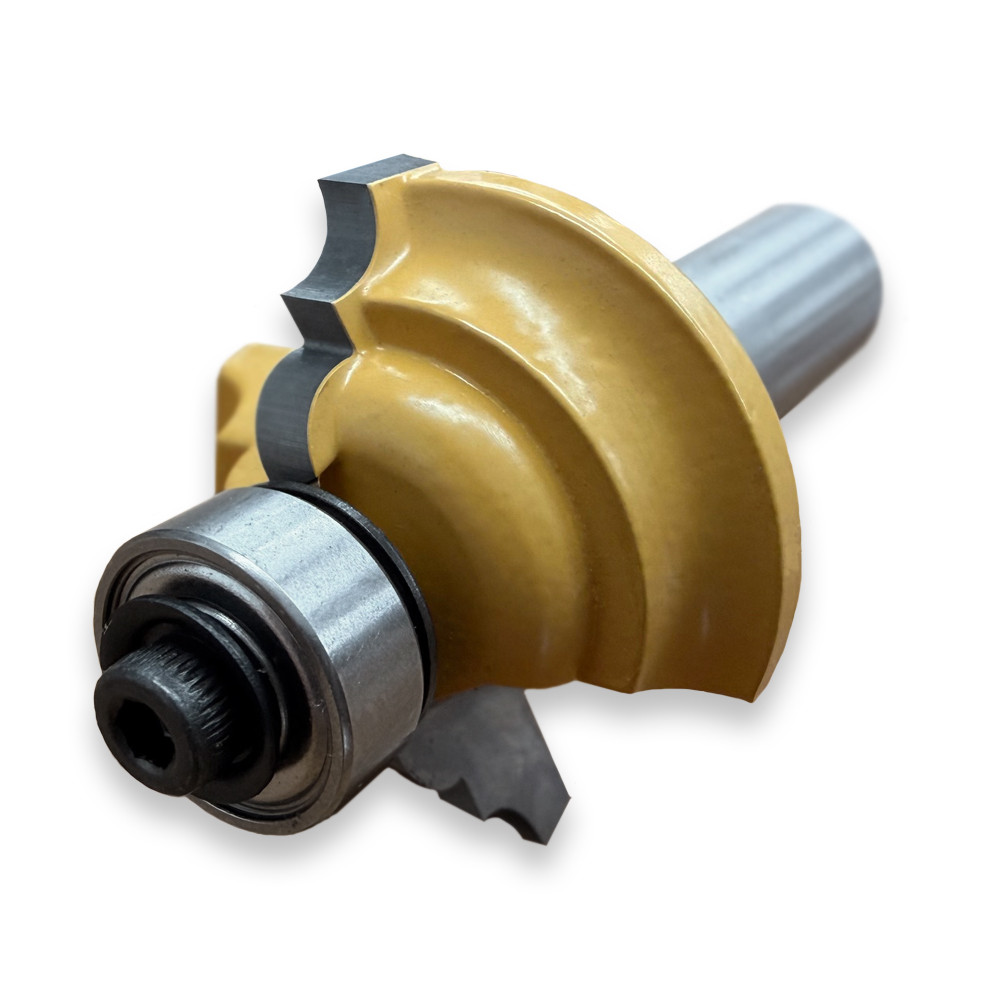 Sommerfeld Classical Router Bit Woodworking Tool 5/32CR,1-5/16CD,1/2CL,2-5/8OL,1/2SH,1/2Bearing