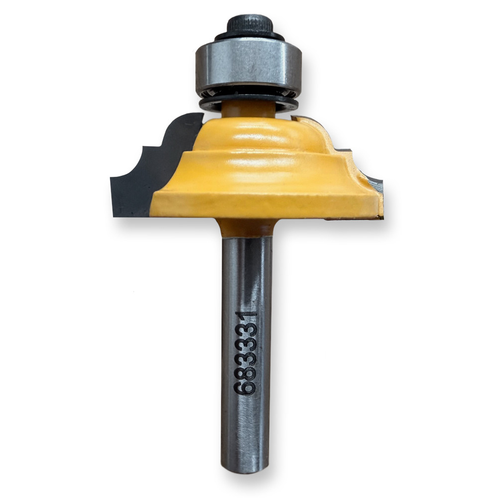 Sommerfeld Classical Router Bit Woodworking Tool 5/32CR,1-5/16CD,1/2CL,2-1/8OL,1/4SH,1/2Bearing