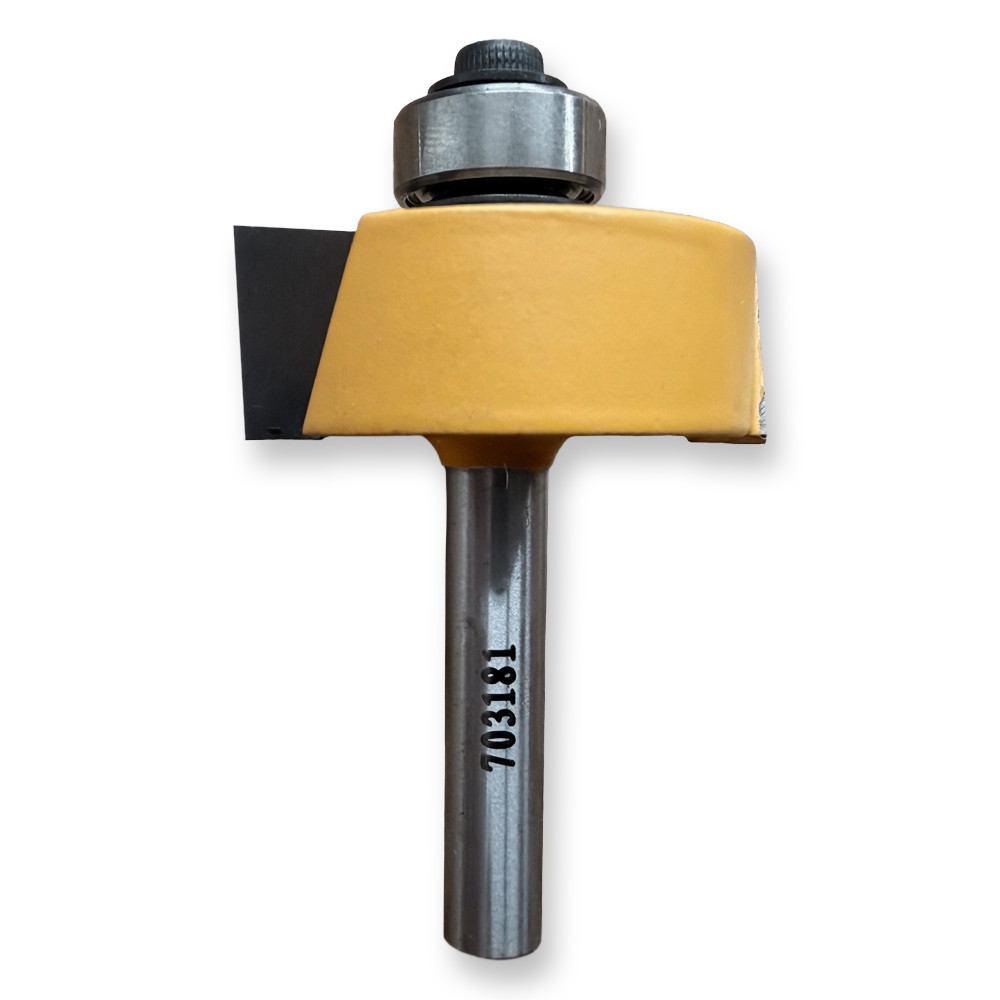 Sommerfeld Rabbeting Router Bit Woodworking Tool 3/8CDE,1-1/4CD,1/2CL,2-1/8OL,1/4SH