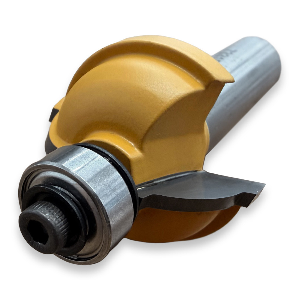 Sommerfeld Cove Router Bit Woodworking Tool w/Fillet w/1/2Brg 5/16CR,1 1/4CD,19/32CL,2 5/8OL,1/2SH