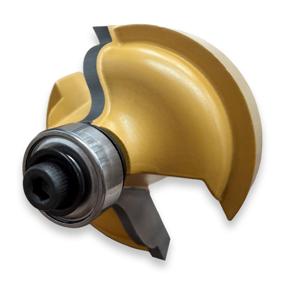 Sommerfeld Ogee Router Bit Woodworking Tool w/Fillet w/Brg3/16CR,1/4CR,1 5/8CD,3/4CL,2 7/16OL,1/4SH