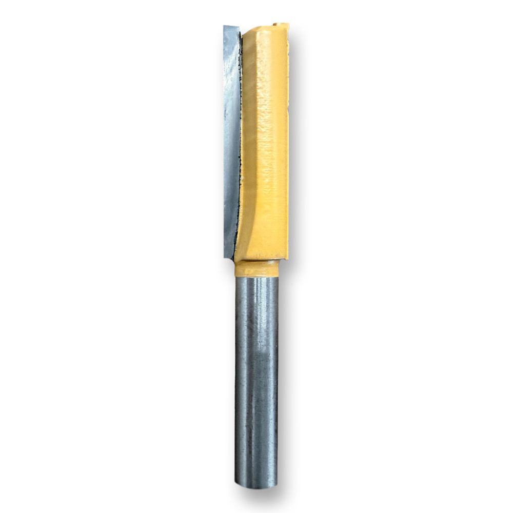 Sommerfeld Straight Router Bit-Two Flute Woodworking Tool 3/8CD,1-1/4CL,2-1/2OL,1/4SH