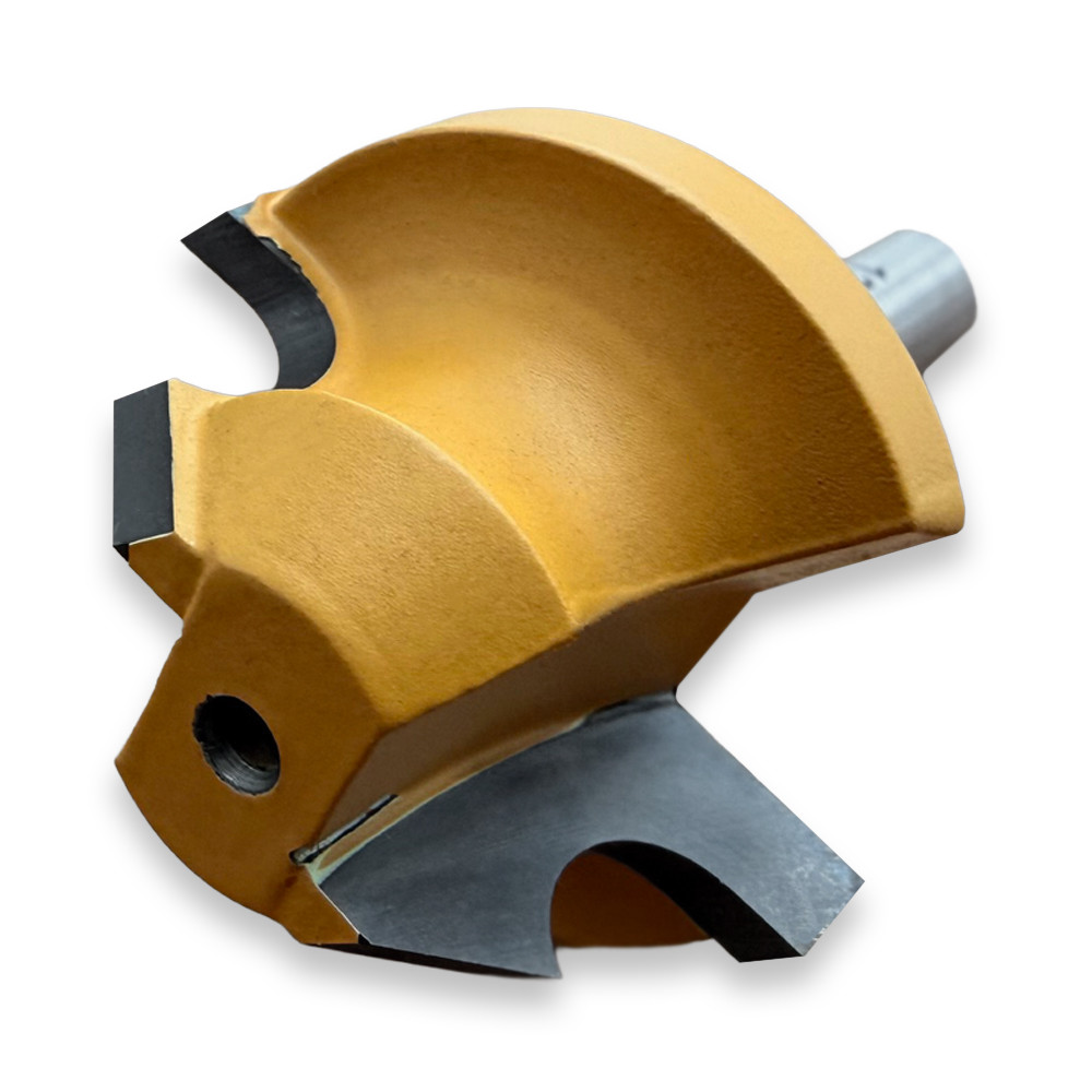 Sommerfeld 135* Edge Molding Router Bit Woodworking Tool 5/32CR,1-1/8CD,5/8CL,1-13/16OL