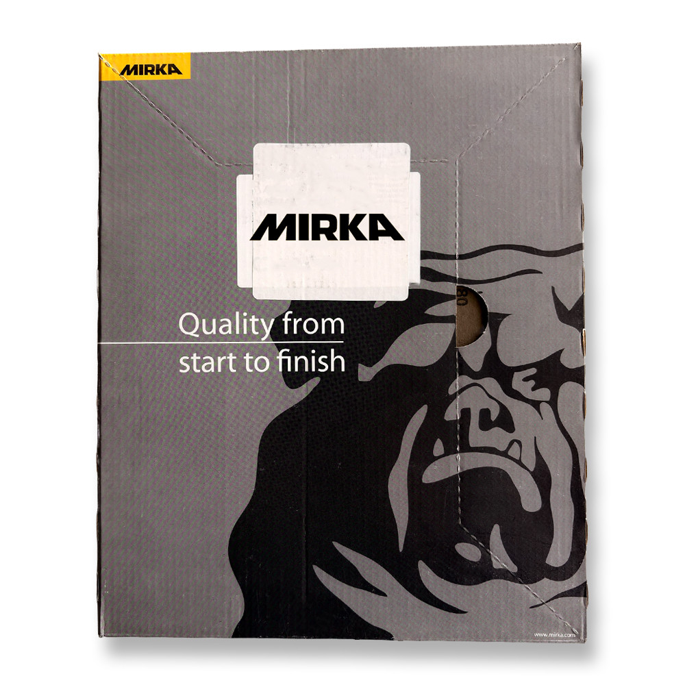 Mirka Waterproof Sheets 80 grit, 25 Pk