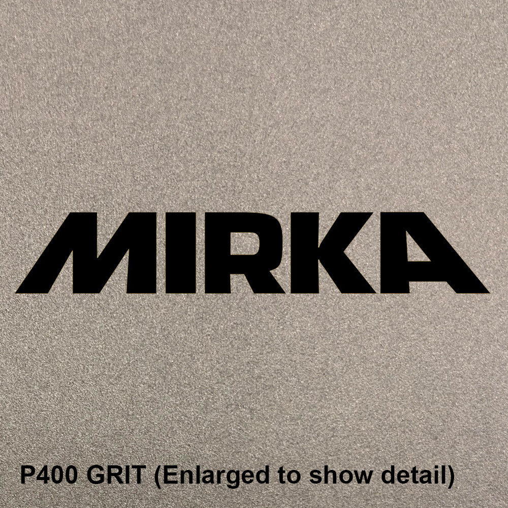 Mirka Waterproof Sheets 400 grit, 50 Pk