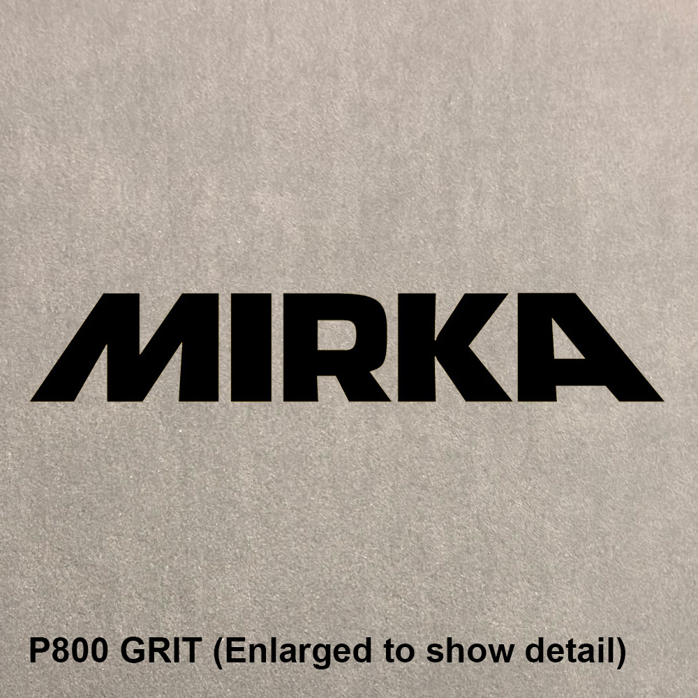 Mirka Waterproof Sheets 800 grit, 50 Pk