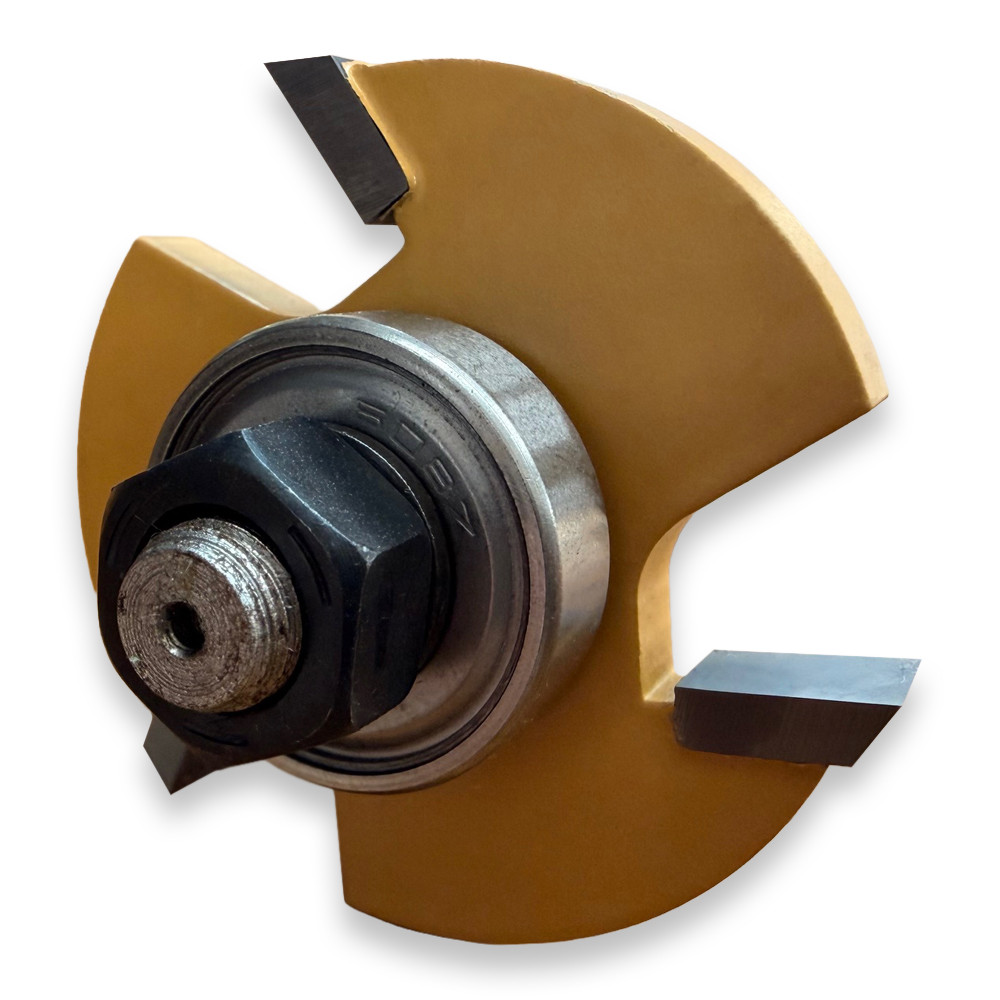 Sommerfeld 3-Wing Slot Cutters Router Bit Woodworking Tool 9/32 KERF, 1/2SH