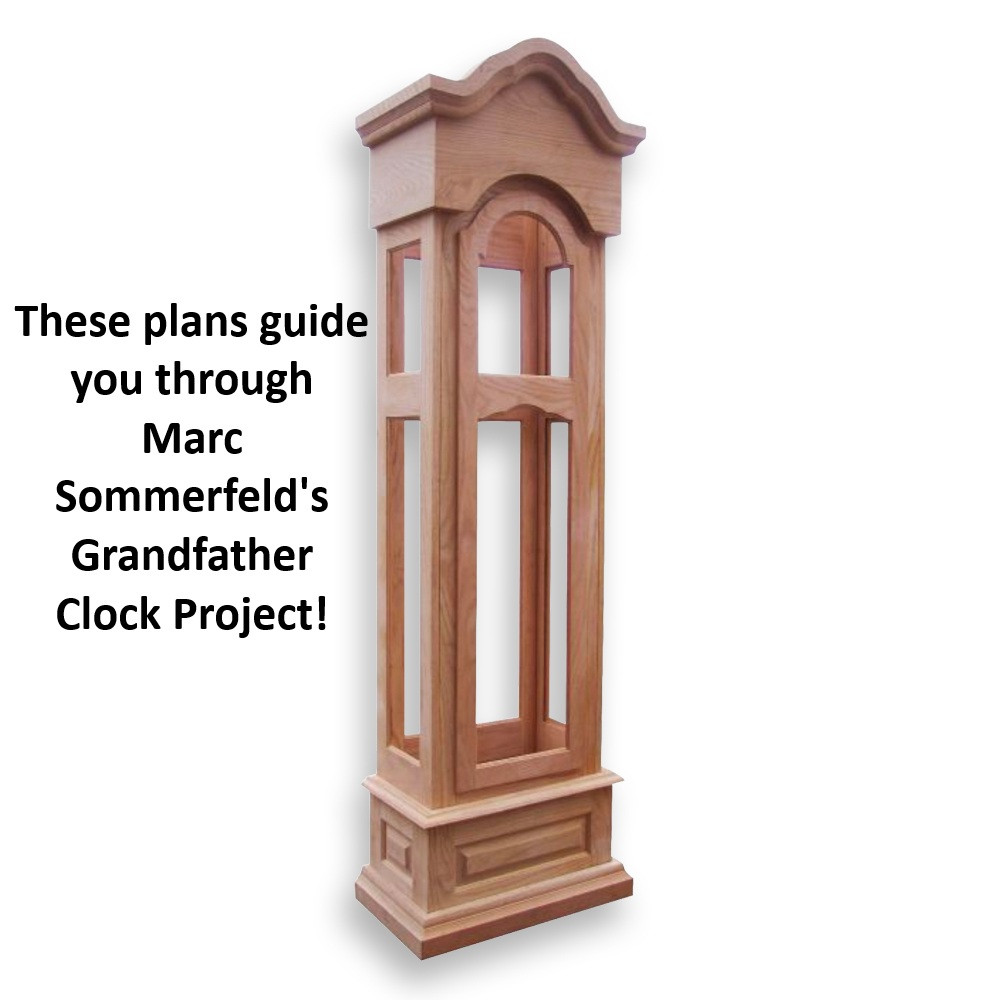 Large Grandfather Clock Plans