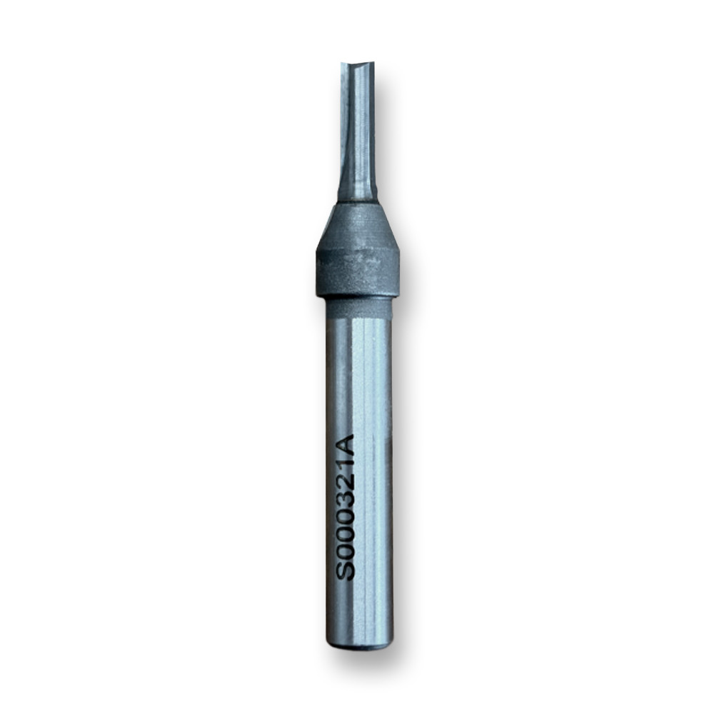 Sommerfeld Solid Carbide Straight Router Bit Woodworking Tool 1/8CD,3/8CL,2OL,1/4SH