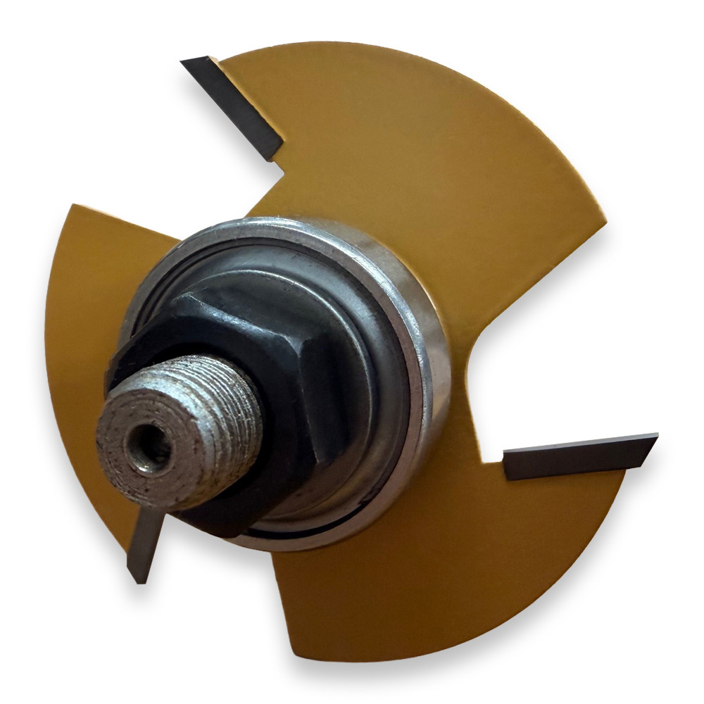 Sommerfeld 3-Wing Slot Cutters Router Bit Woodworking Tool 1/16 KERF,1/2SH