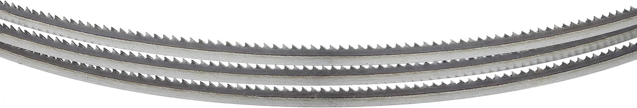 Timber Wolf 98" x 1/4'' x 10 T.PI x .025 Steel Bandsaw Blade curve template