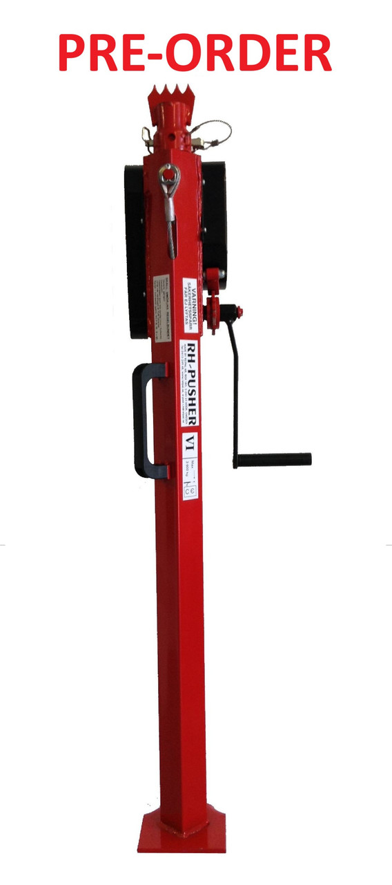 PREORDER - Reipal Type VI+ RH-PUSHER Tree Jack from Sweden with 23.6 inches longer Top Pipe for increased leverage | Expected arrival December 05, 2025