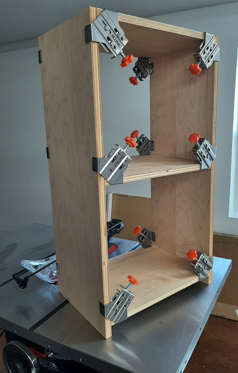 20 pack VMTW Stainless Steel 90 degree Right Angle Corner clamp Positioning squares Cabinet makers starter .