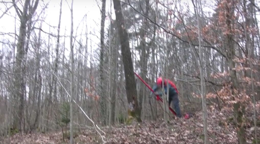 Reipal Type III RH-PUSHER Swedish Tree Jack Pushing Medium Soft to Hardwood Trees