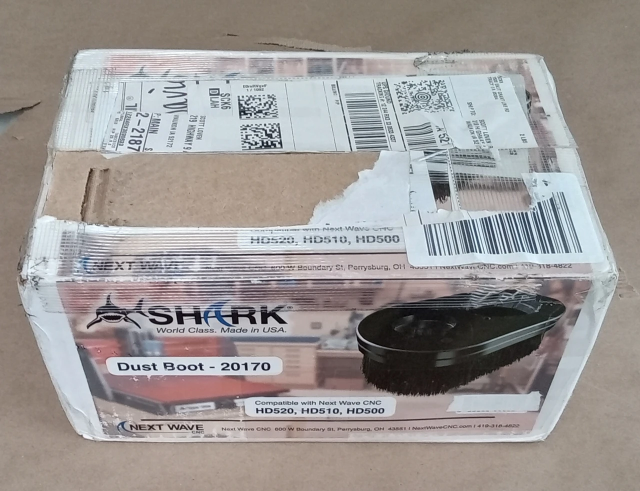 Next Wave Shark 20170 Dust Boot for the HD 500 510 520 CNC Router Machines