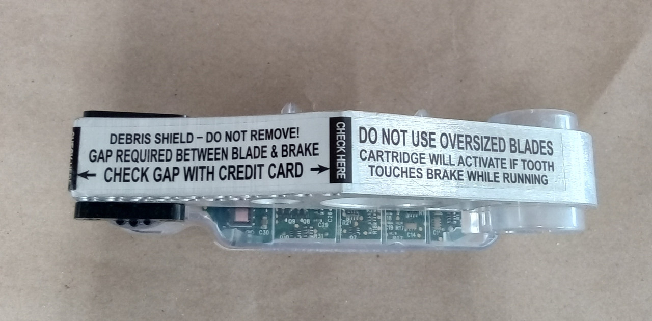 SAWSTOP Legacy Table Saw Brake Cartridge for 10 Blades (Clear, fits CB only)