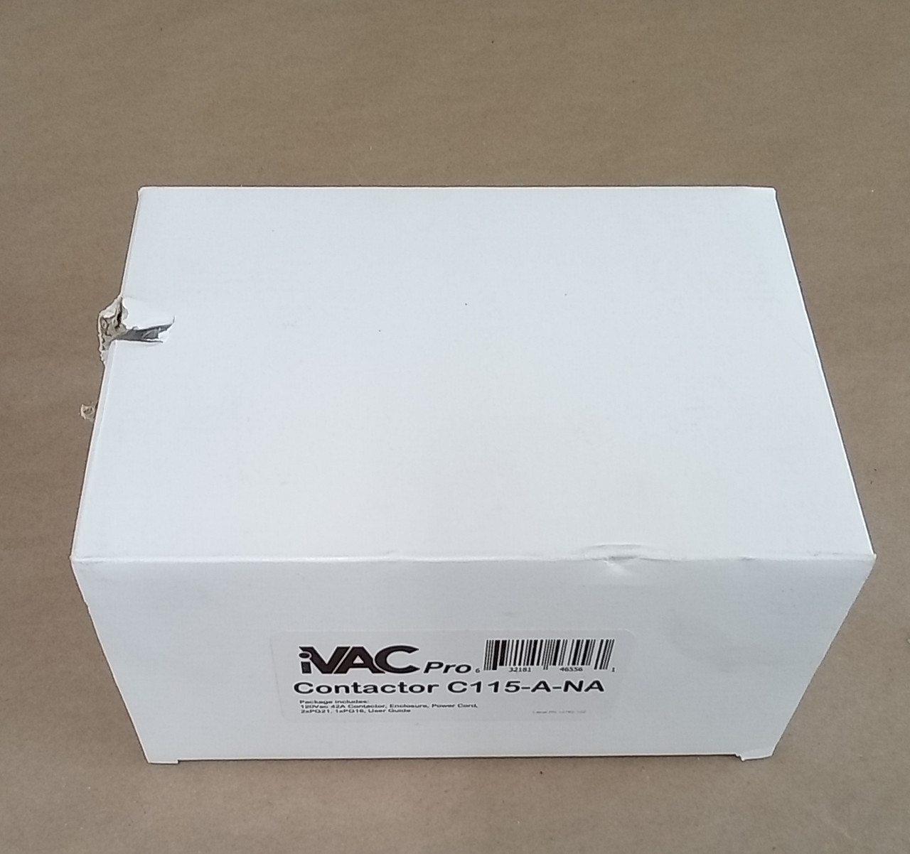 iVAC C115NA Contactor Up to 10HP Capacity Dust Collection