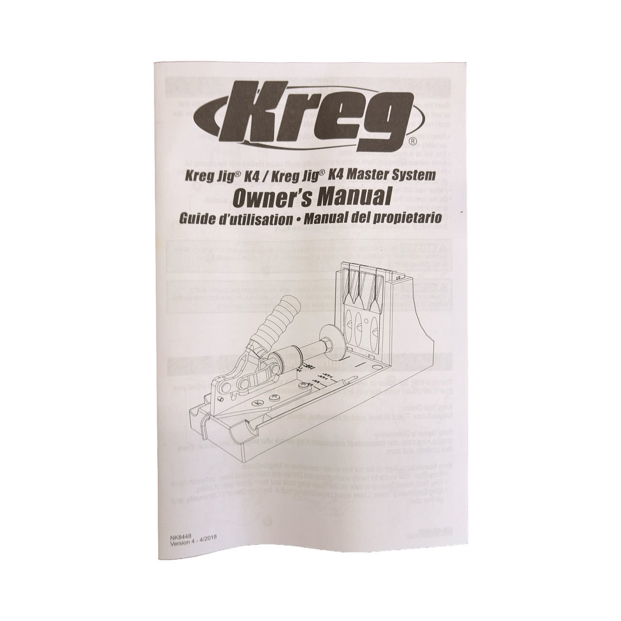 Outlet Kreg Jig K4 Pocket Hole System "READ"