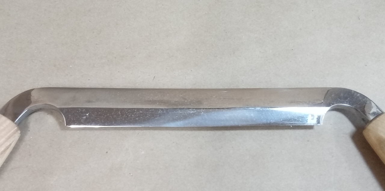 STRYI drawknife 5.9 inch (150mm) cut length, Woodworking hand tool, Shaving knife for cutting wood  comes sharp enough to shave with!