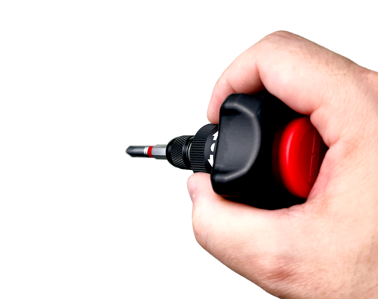 Ergonomic Ratchet On/Off Large Palm Hex Head Tool driver for tight spaces