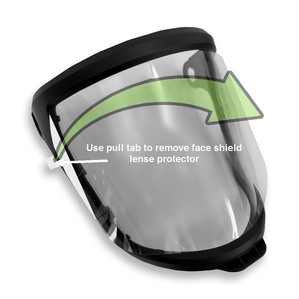 Viking New Air face shield protection tear-off sheets for BXH-3001 PAPR