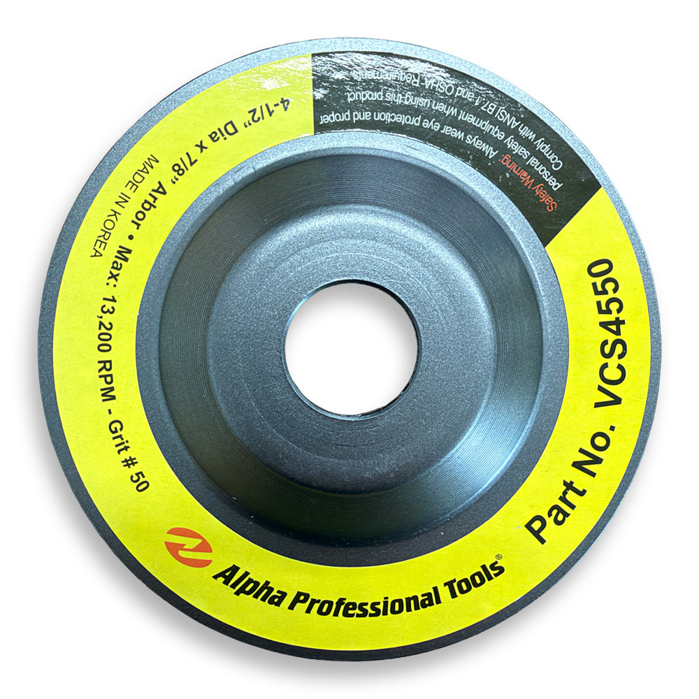 USED ALPHA SPIKE Surface Grinding Disc VCS4550 *READ*