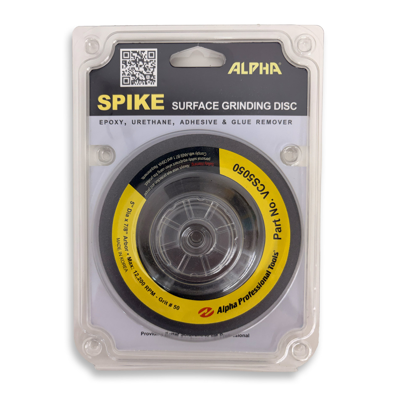 USED ALPHA SPIKE Surface Grinding Disc VCS5050 *READ*