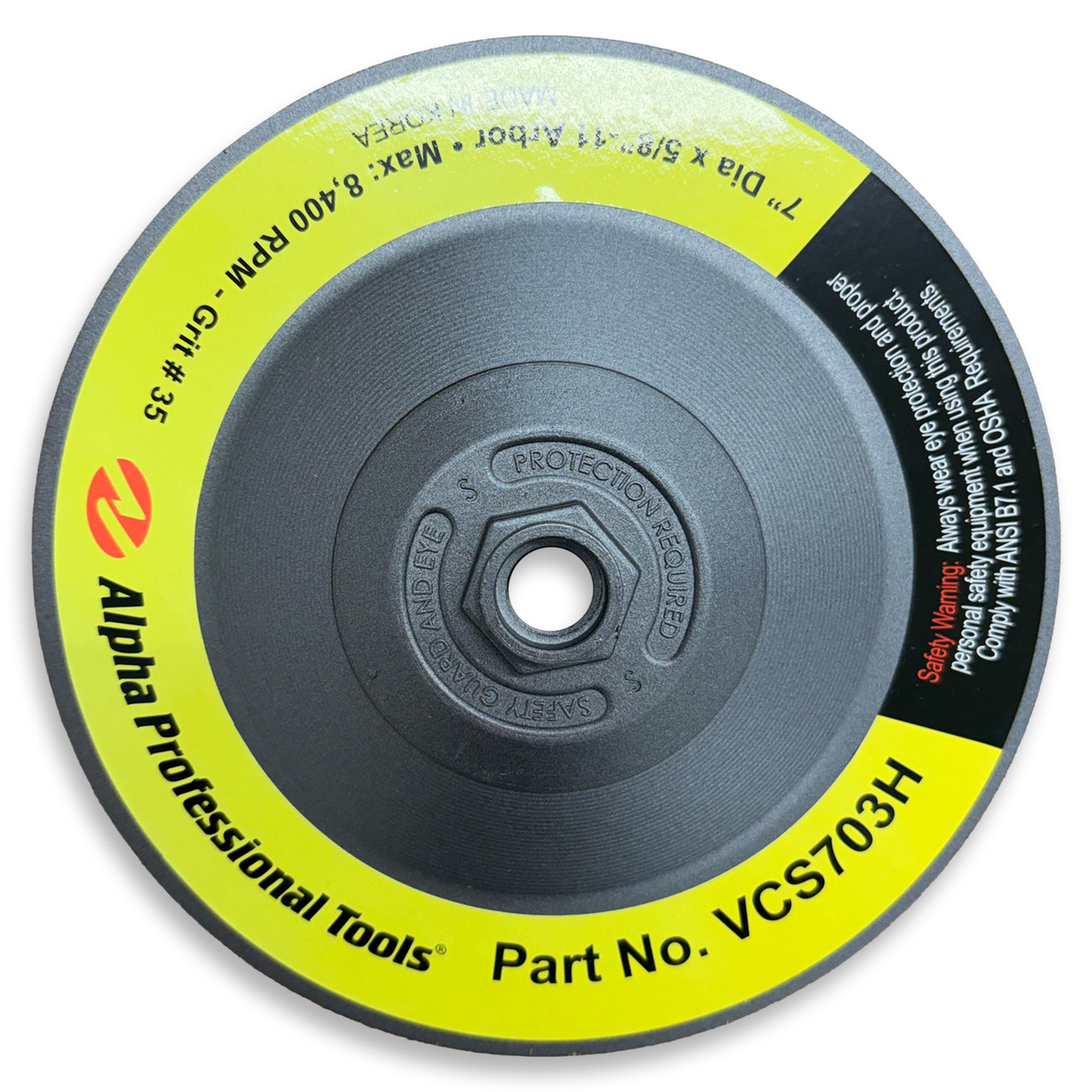 USED ALPHA SPIKE Surface Grinding Disc VCS703H *READ*
