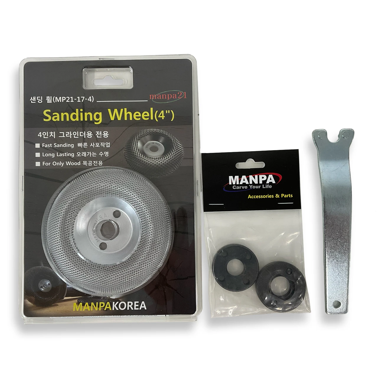 Manpa MP21-17-4 Sanding Wheel 4" *READ*