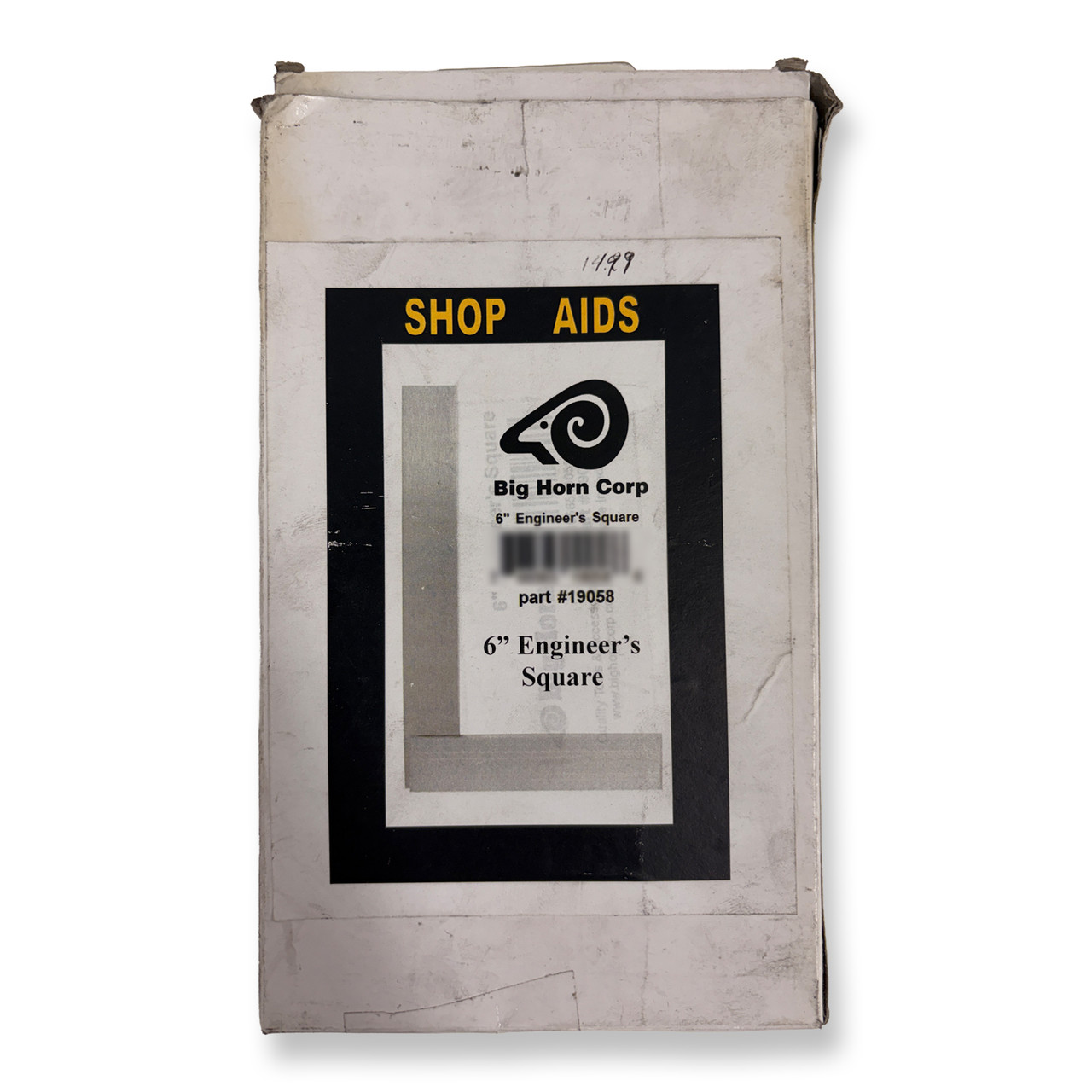 Big Horn 19058 6-Inch Engineers Square *READ*