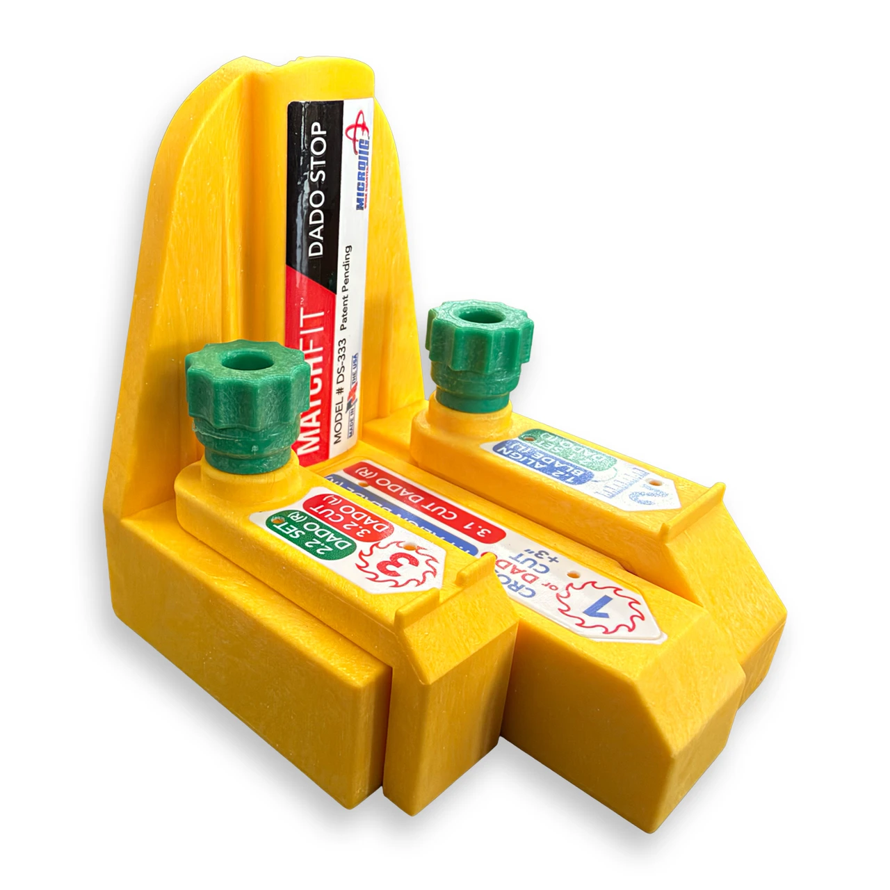 Micro Jig DS-333 MATCHFIT Dado Stop for MATCHFIT Dovetail Clamps *READ*