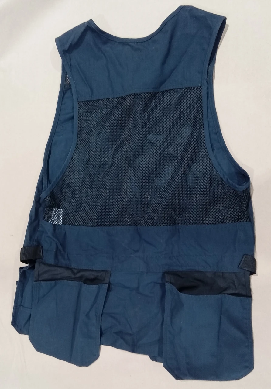 Blaklader US Utility Vest with Mesh for Carpentry Construction (Navy, XL)