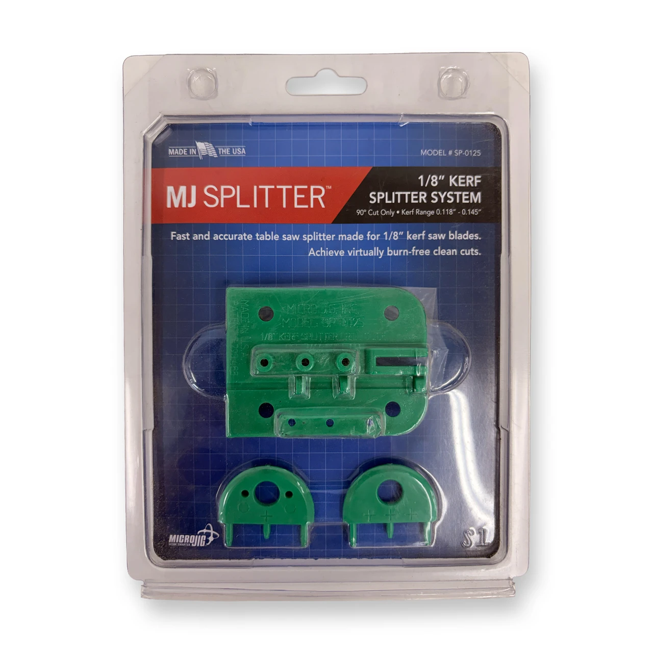 Micro Jig SP-0125 MJ Splitter, 1/8-Inch *READ*