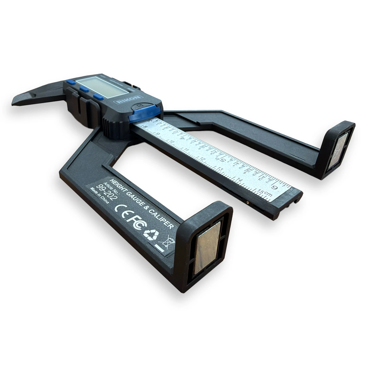 RIKON PRO 99-202 Blade and Bit Height Gauge and Caliper *READ*