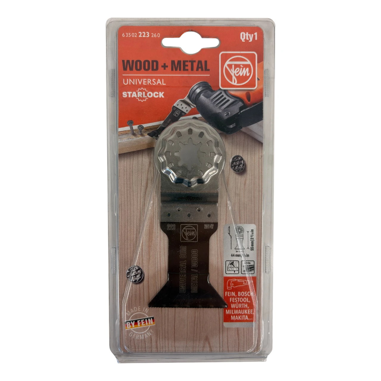 Outlet FEIN 63502223260 E-Cut Universal 223 Saw Blade "READ"