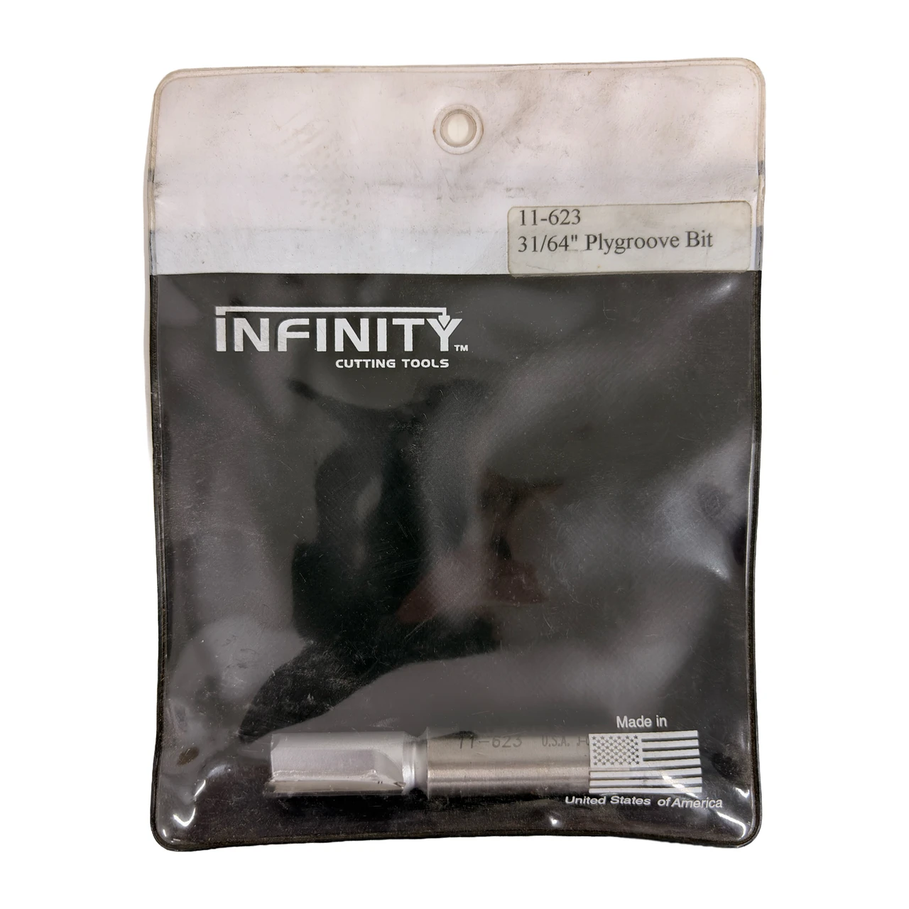 Outlet Infinity Cutting Tools 31/64" Plygroove Router Bit "READ"