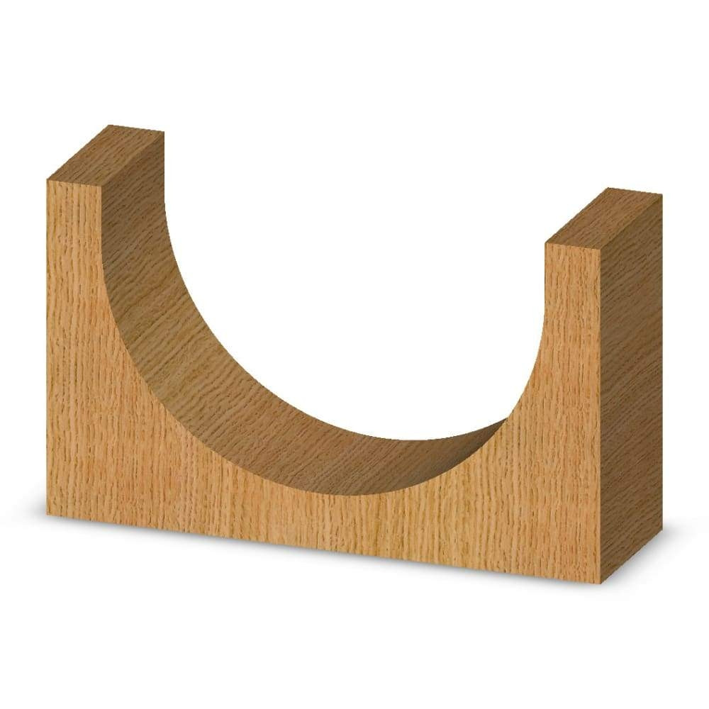 Whiteside 1417 Round Nose Router Bit - 1/2"SH, 1"R 2"CD