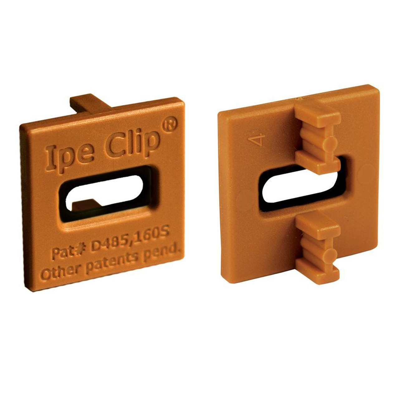 DeckWise Extreme4 Ipe Clip Brown BiscuitStyle Hidden Deck Fastener Kit Hardwoods 175 Count