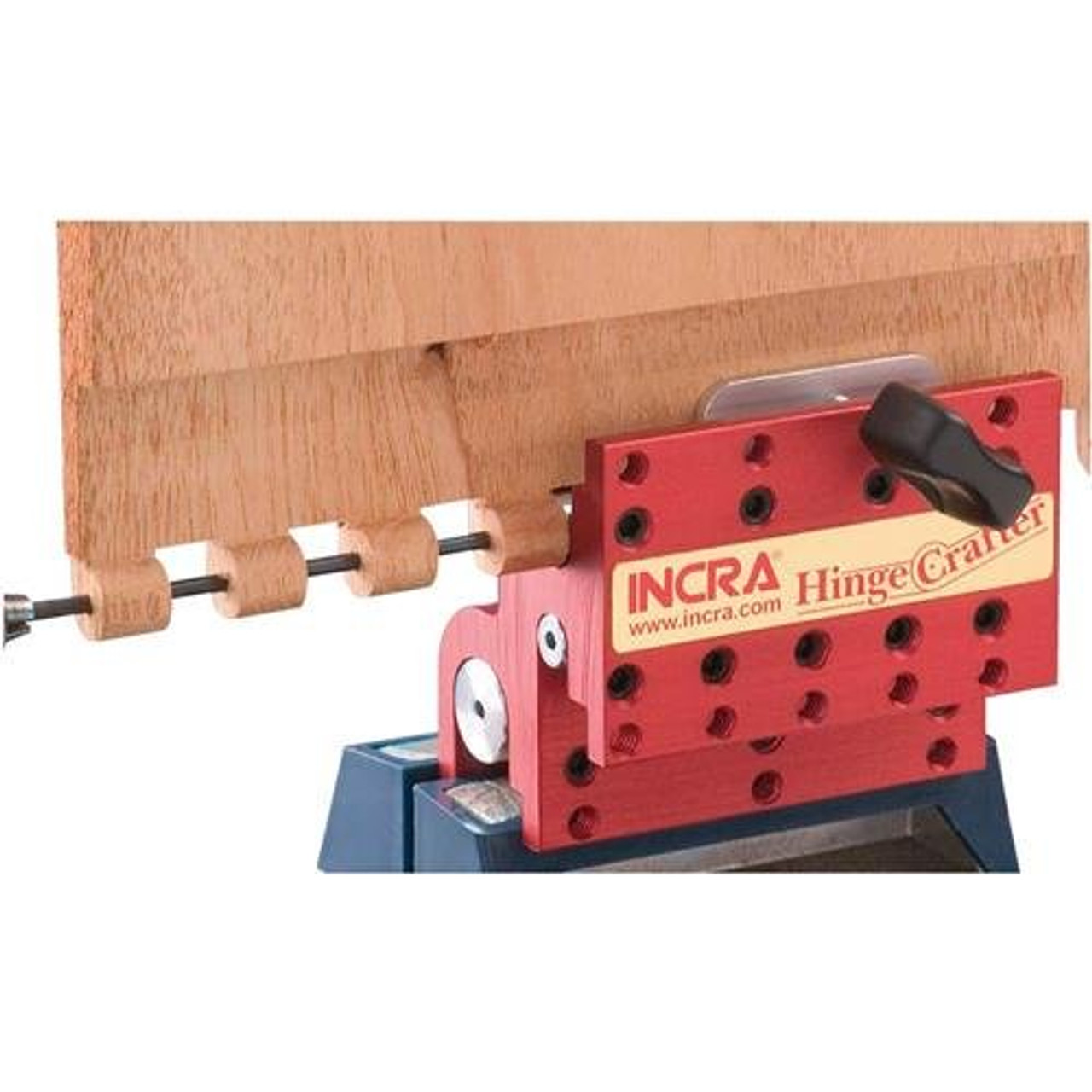 INCRA HingeCrafter Wooden Hinge Drill Guide for Hinges up to 10" Long in 4 Sizes