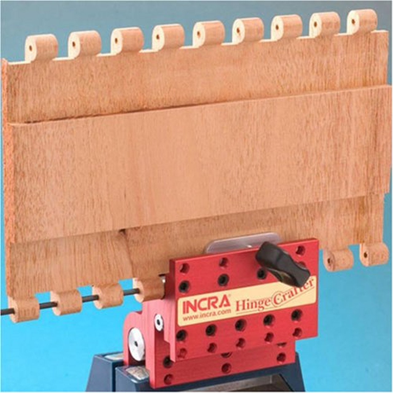 INCRA HingeCrafter Wooden Hinge Drill Guide for Hinges up to 10" Long in 4 Sizes
